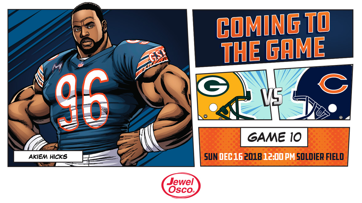 Coming to the Packers vs. Bears game?